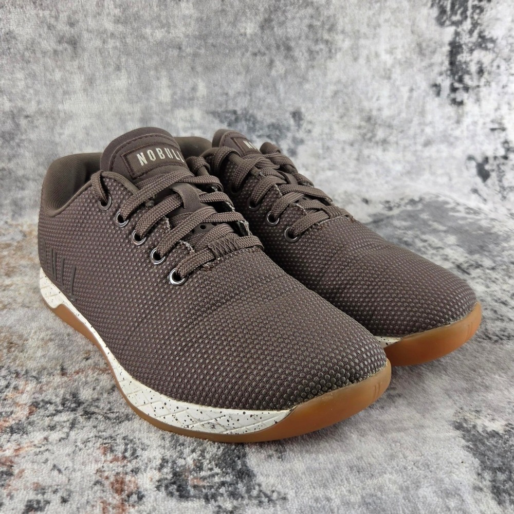NOBULL Outwork CrossFit Training Shoes Womens 8.5 Brown Athletic Running Gym